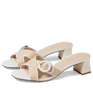 Pelle Moda Thana White Washed Basket Weave 5.5 M